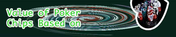 Order of poker chips
