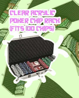Poker chip holder case